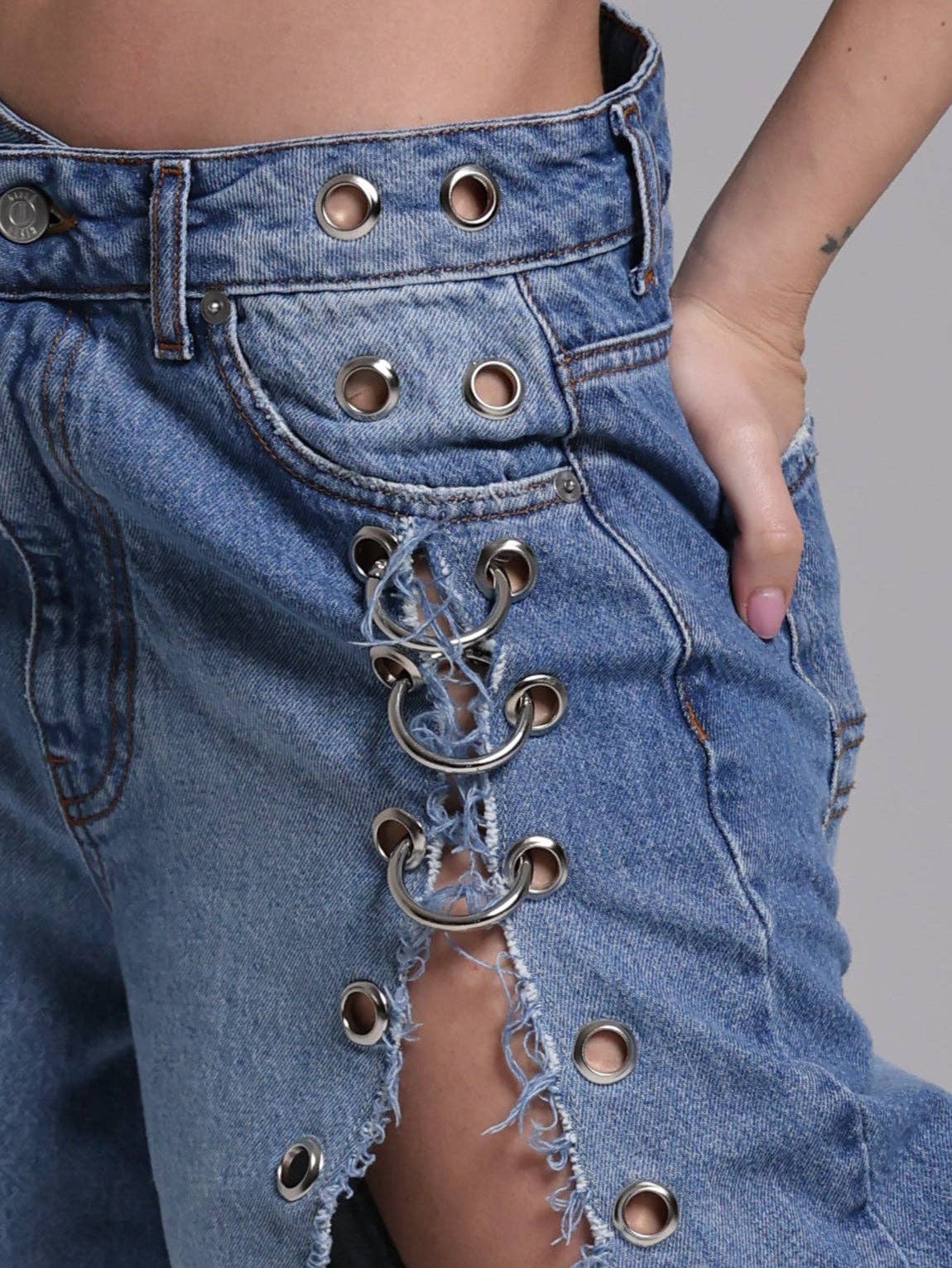 GiSar - Venta al por mayor Vaqueros - Mujer - MOSQUETÓN ANILLO2