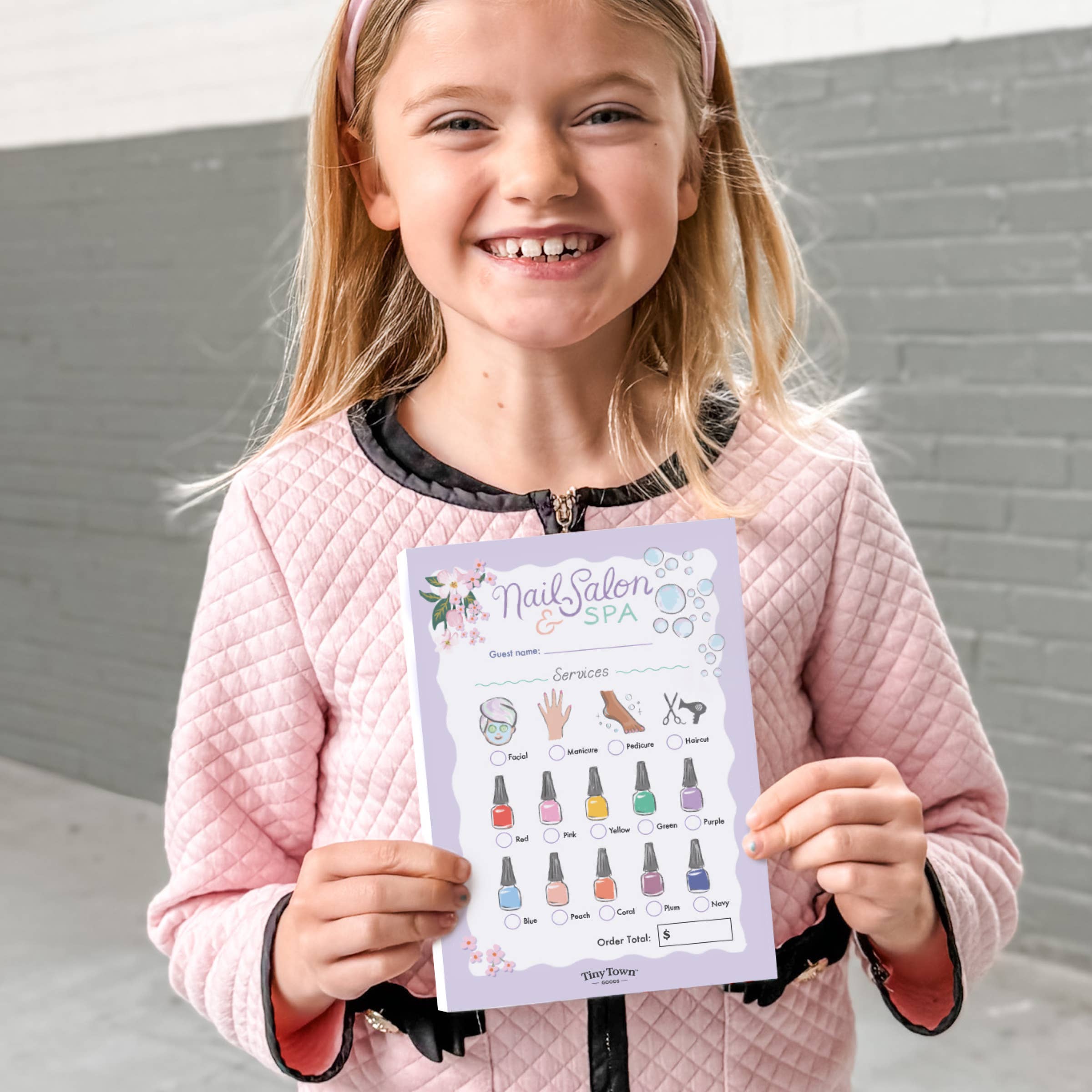 Inklings Paperie - Vendita all'ingrosso Bloc notes - Inklings Tiny Town™ Blocco per Appunti da Gioco - Salone di Bellezza & Spa3