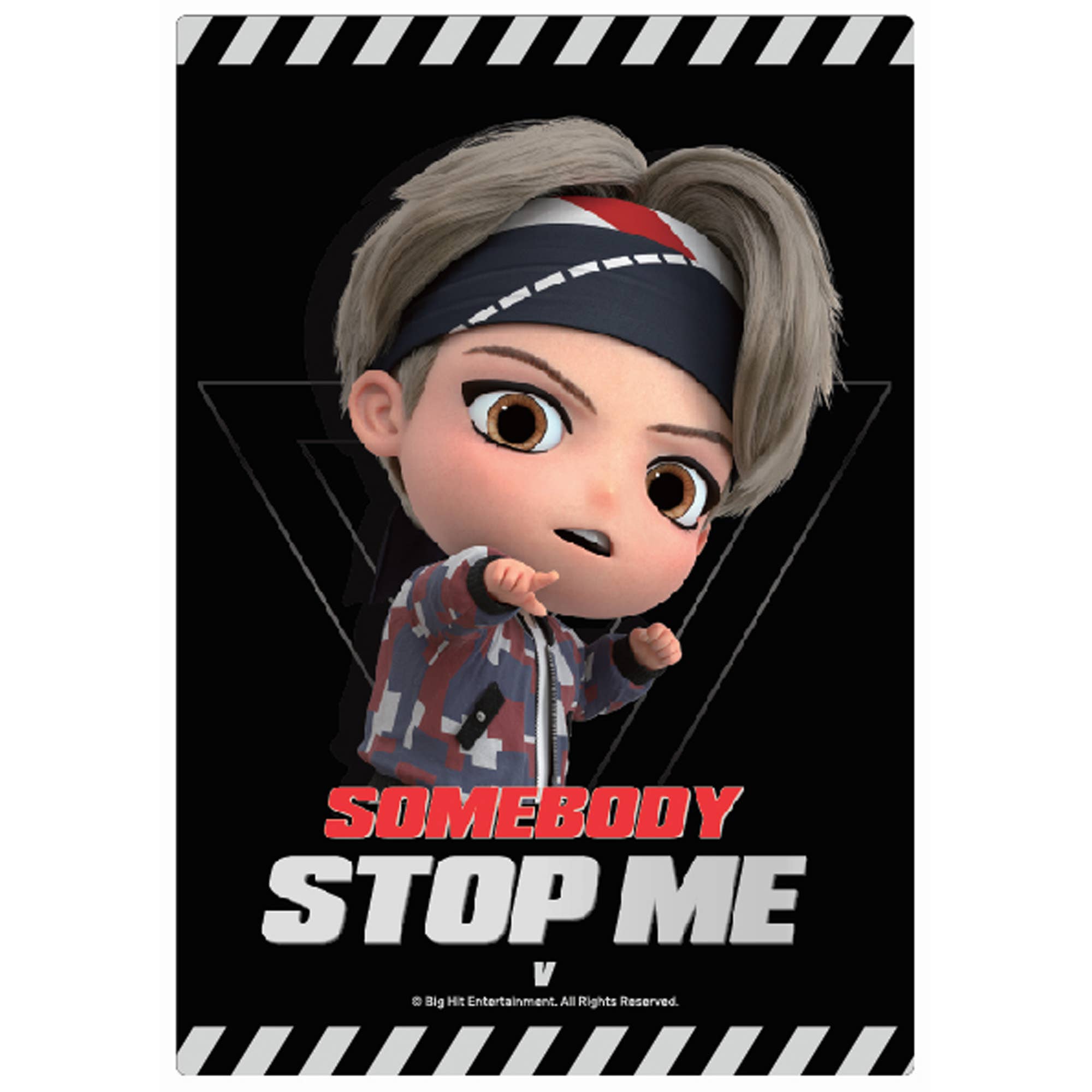 DYNAMART - Venta al por mayor Pósteres - BTS TinyTan Mic-Drop - Póster de pared para purificación de aire5