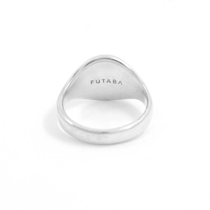 Futaba Hayashi – wholesale Signet ring – Swallow Signet Ring - Sterling Silver5