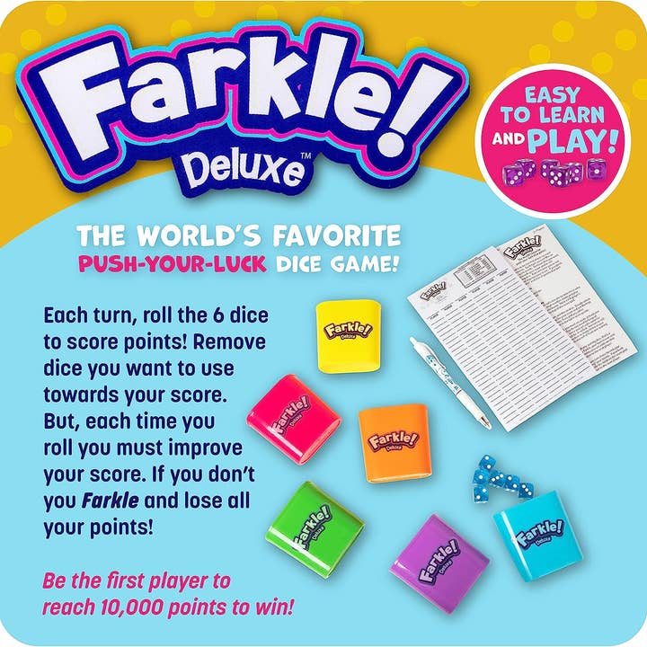 Continuum Games - Wholesale Board Game - Farkle Deluxe