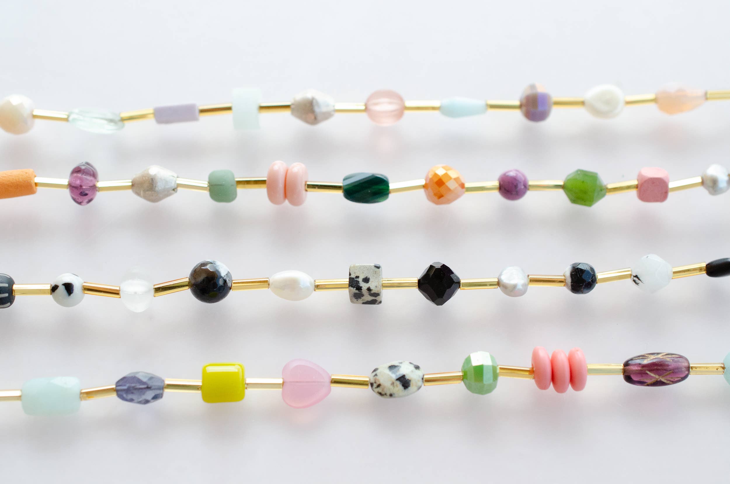 Jill Makes - Vente Bracelet de perles - Bracelets colorés à perles avec fermoir - Mariposa1