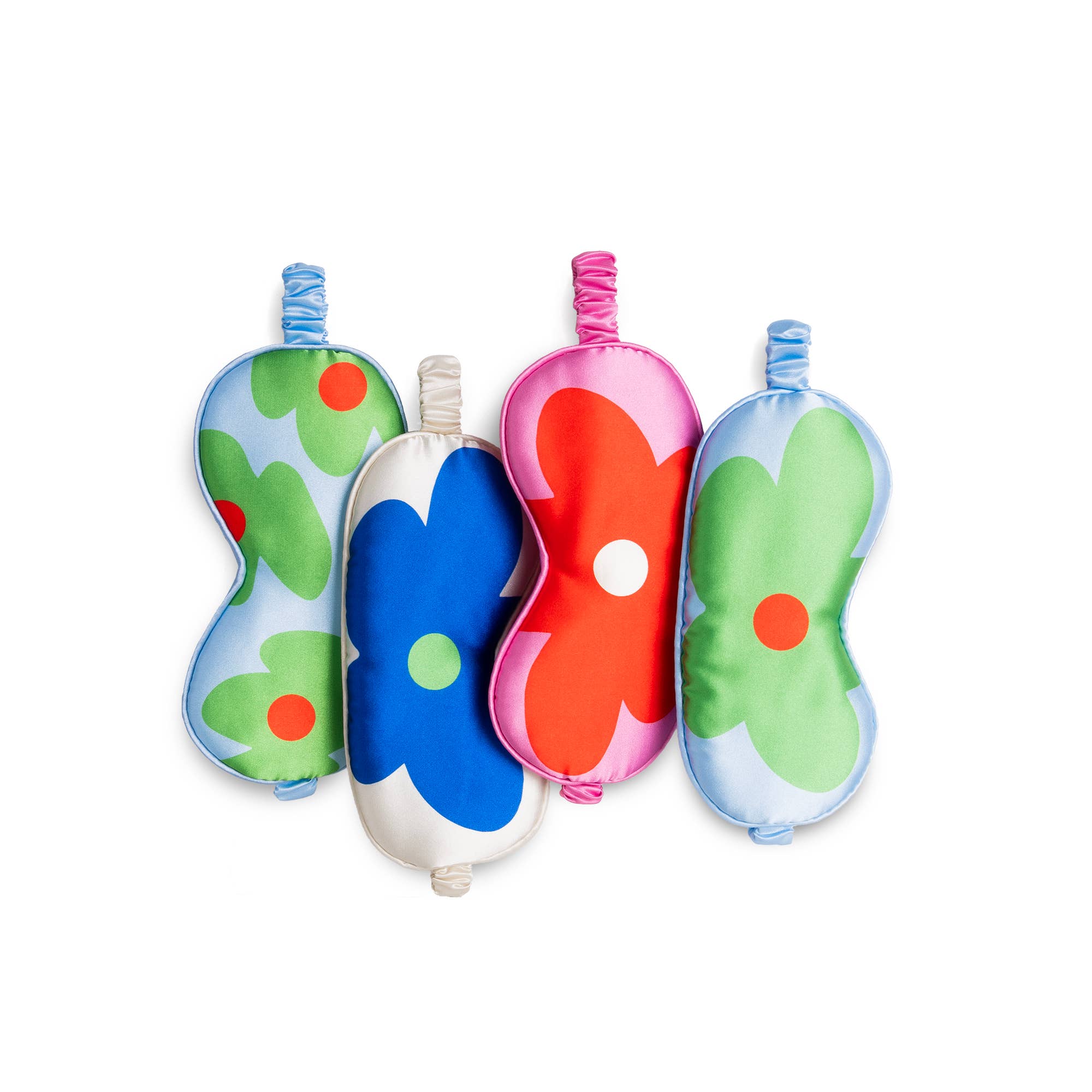 Helio Ferretti – wholesale Sovmask – Sovmask med stort grönt blomstertryck från Helio Ferretti3