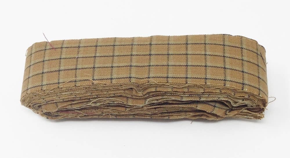 JanMichaels Art & Home - Wholesale Ribbon – Gift wrapping - Mustard Hamilton Star S/12 STRIPS 44in