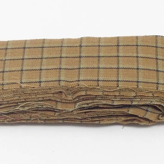 JanMichaels Art & Home - Wholesale Ribbon – Gift wrapping - Mustard Hamilton Star S/12 STRIPS 44in0