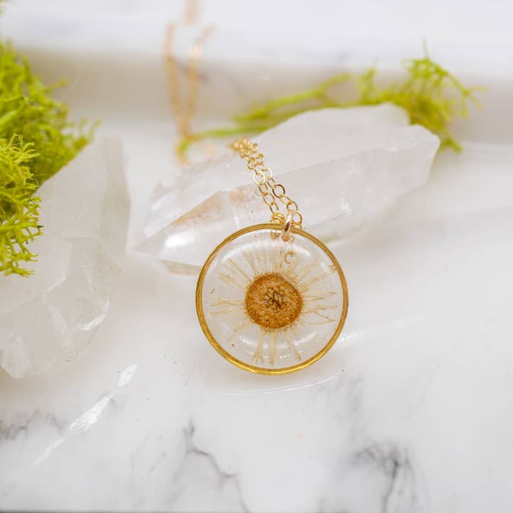 Englische Daisy-Halskette für den Großhandel von Remedy Designs