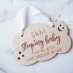 Baby Sleeping Door Hanger