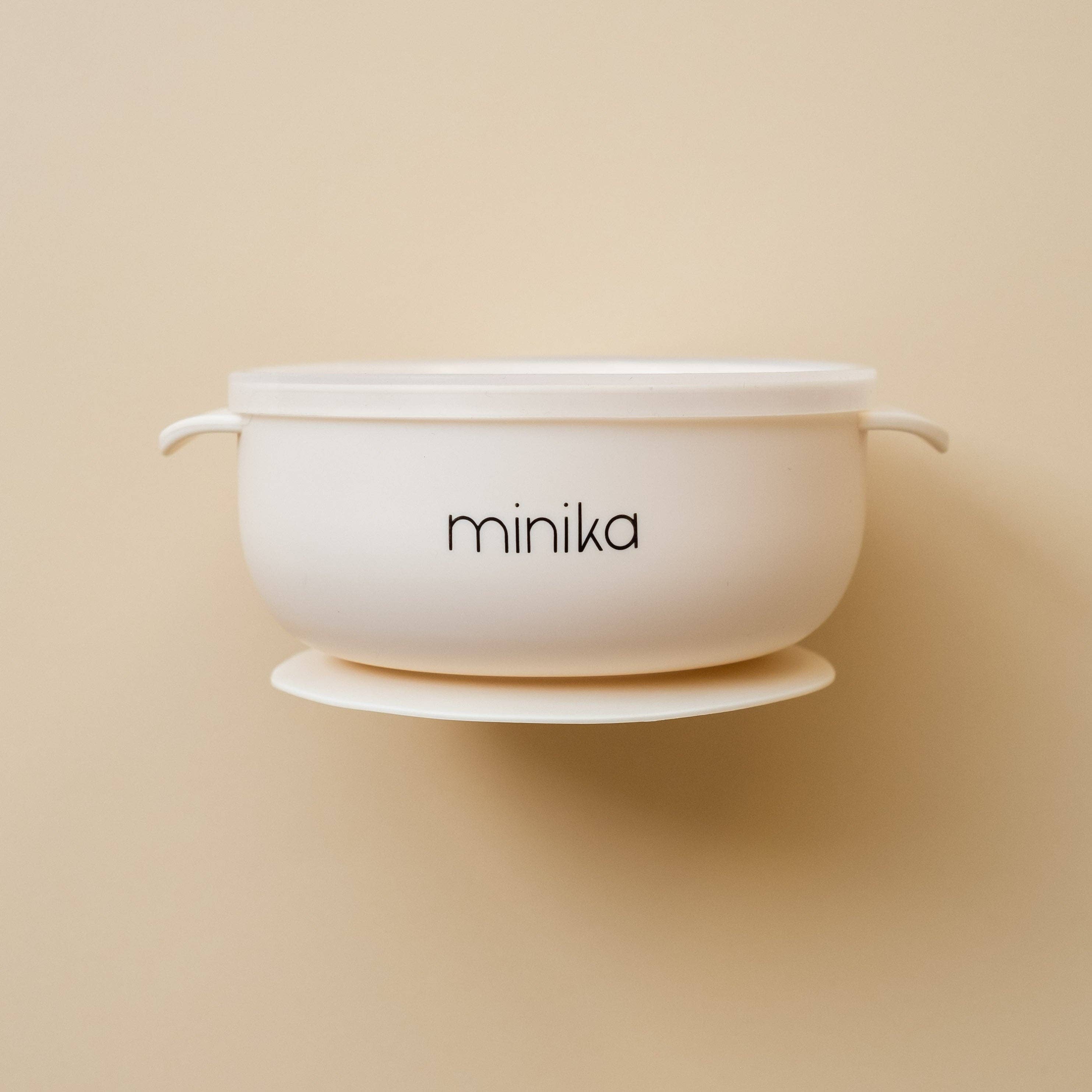 Minika - Vente Bol - Bol en silicone avec couvercle - Shell