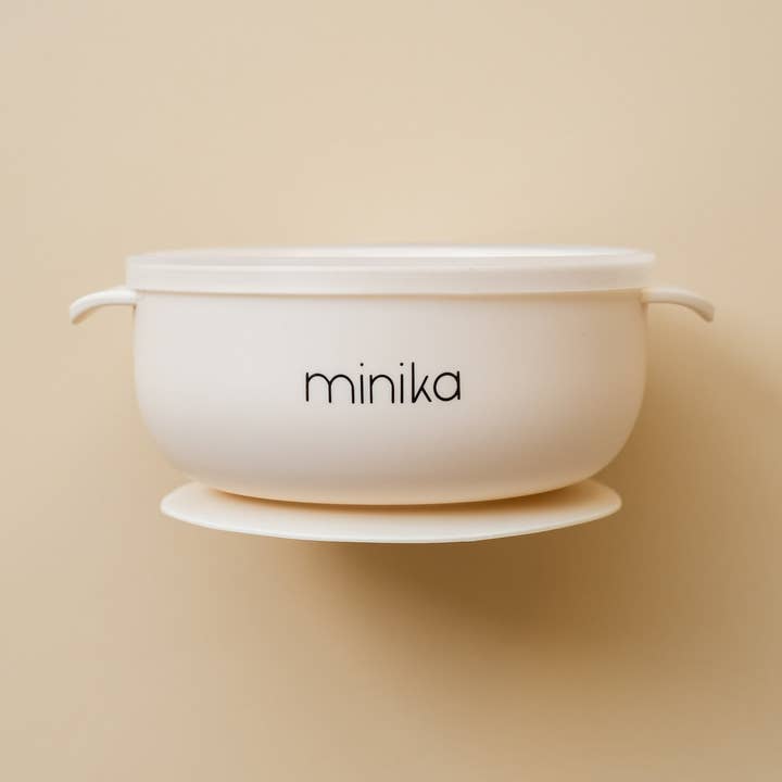 Silicone bowl with lid - Shell for wholesale by Minika