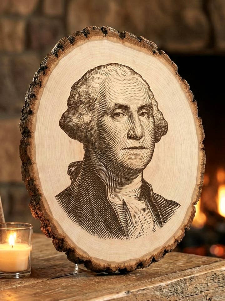 Custom Log wood Engraving | Basswood Plaques for wholesale by Laser Art