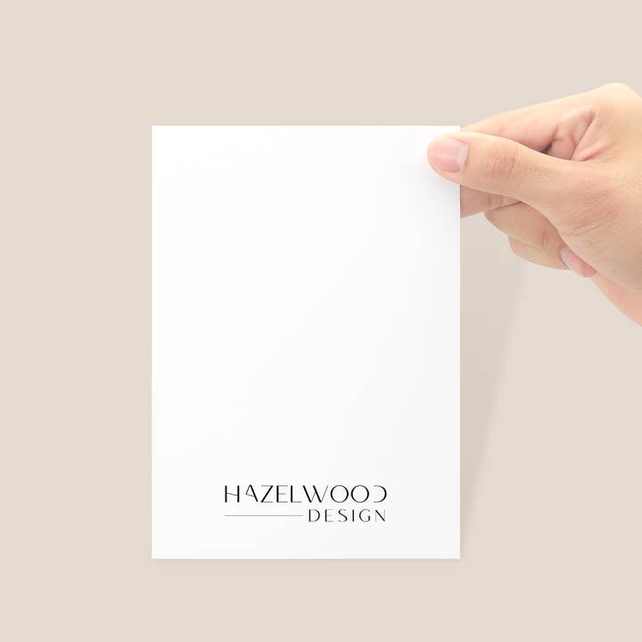 GLÜCKWUNSCH für den Großhandel von Hazelwood Design