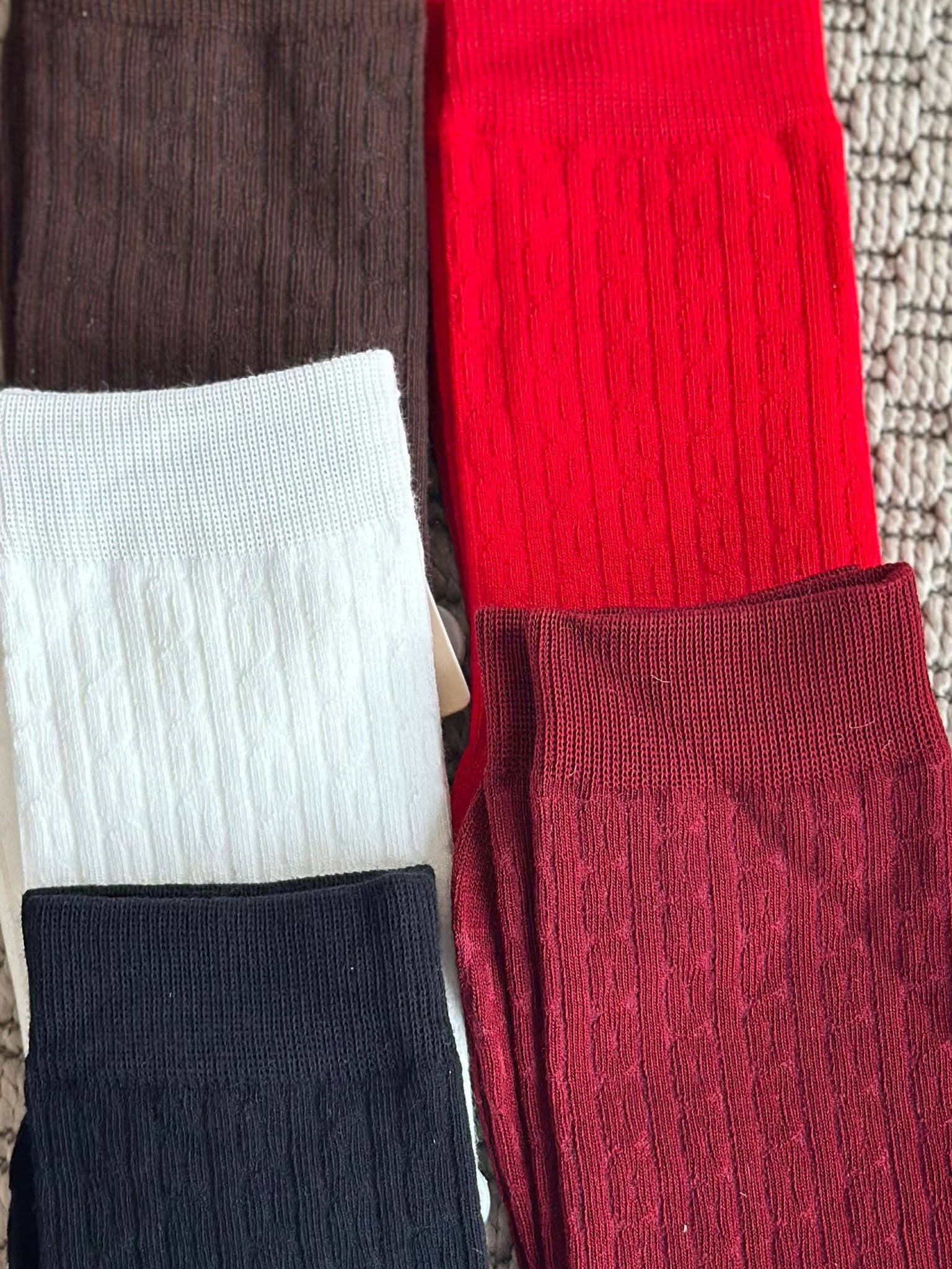 ADORA - Wholesale Socks - Women's - Intertwined Classic Socks 🧦1