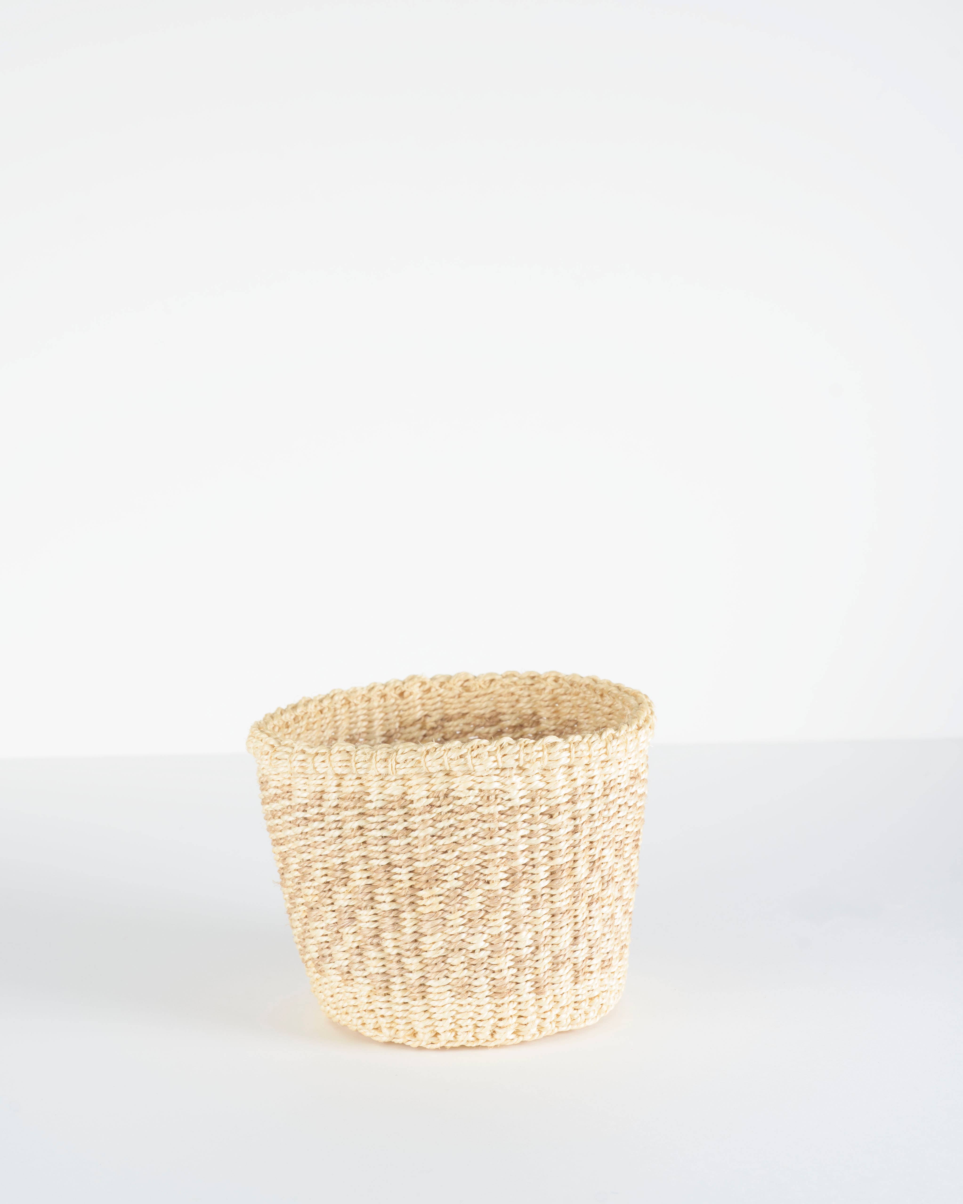 Crafts by Solid - Wholesale Basket - Handwoven Sisal Baskets - Natural Hues - XXS - XXL22