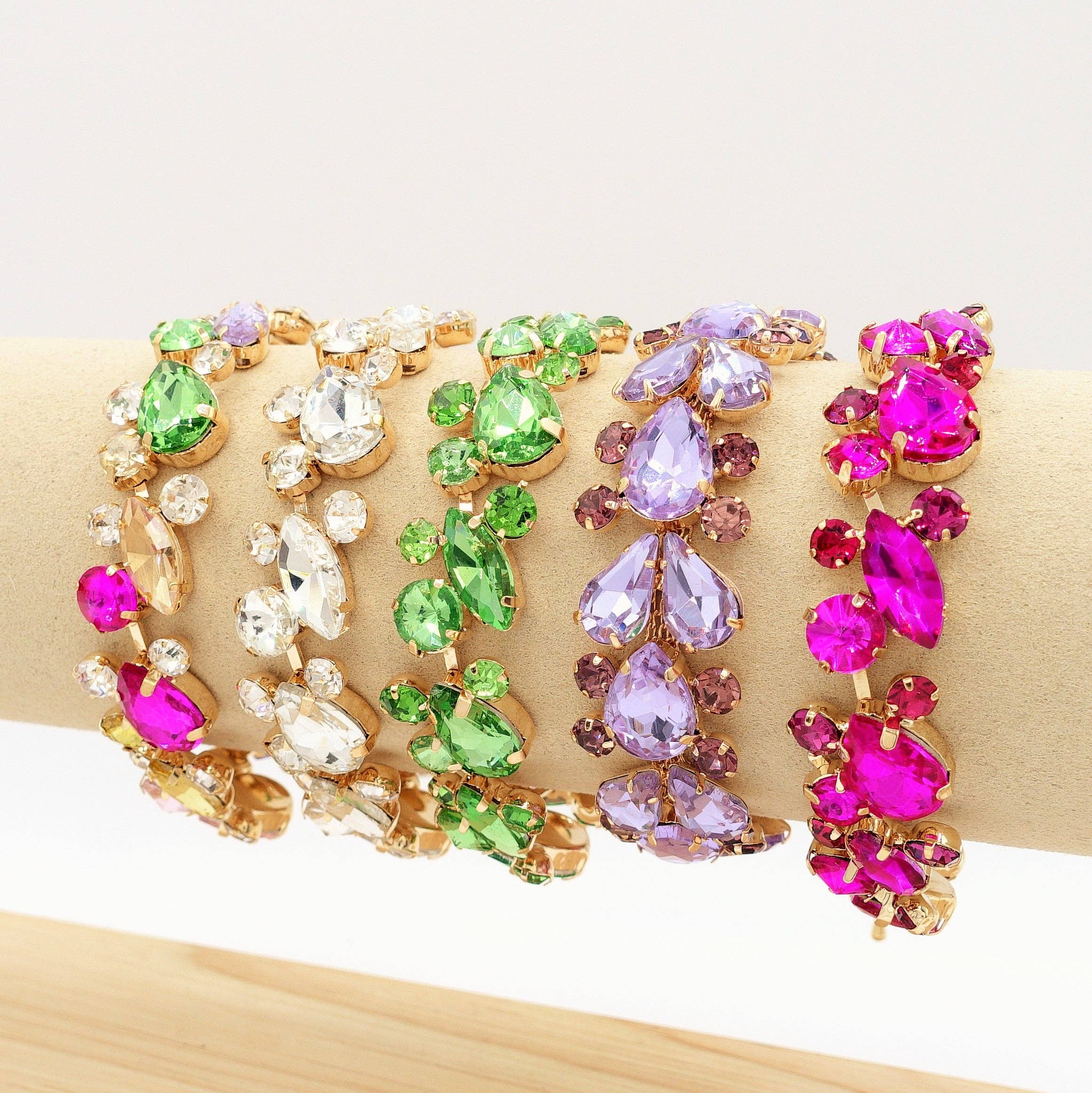 Daemon srls - Wholesale Charm/Dangle Bracelet - OPHELIA ~ Bracciale con pietre sfaccettate LUCE COLLECTION10