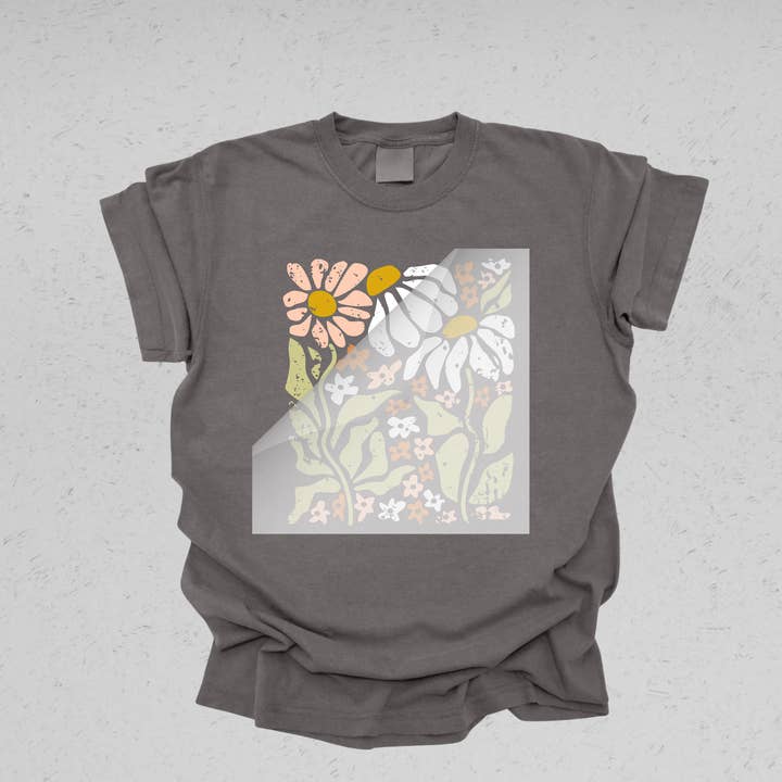 DTF Office - Wholesale Sublimation Transfer - Boho Wildflowers DTF Transfer2