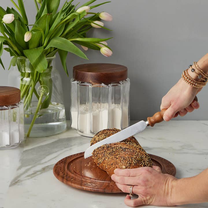 etúHOME - Wholesale Cutting Board - Vintage English Bread Board: Bread, Small, Natural5