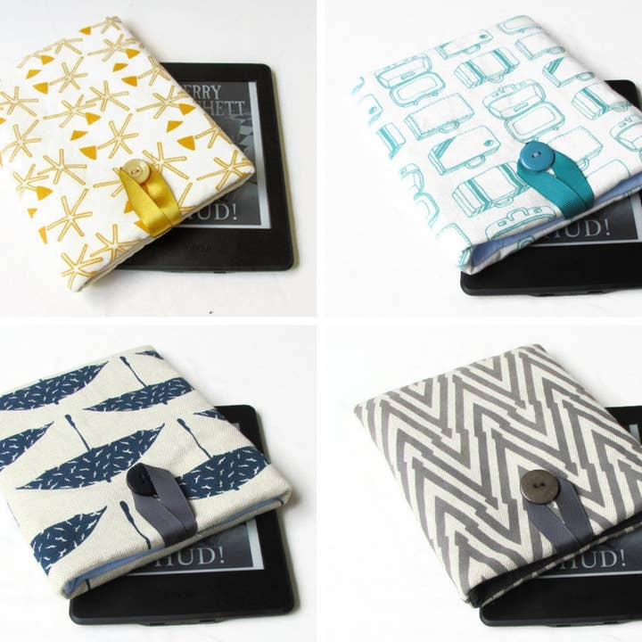 Fabric Kindle Cover for wholesale by Bailey Whin