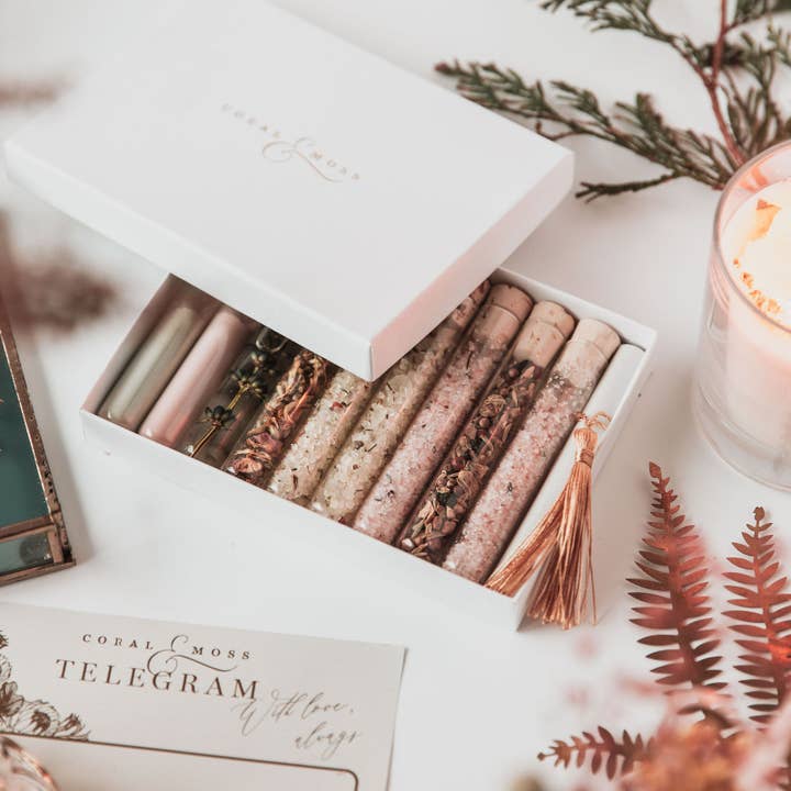 Coral & Moss - Wholesale Bath & body set - PETITE APOTHECARY3