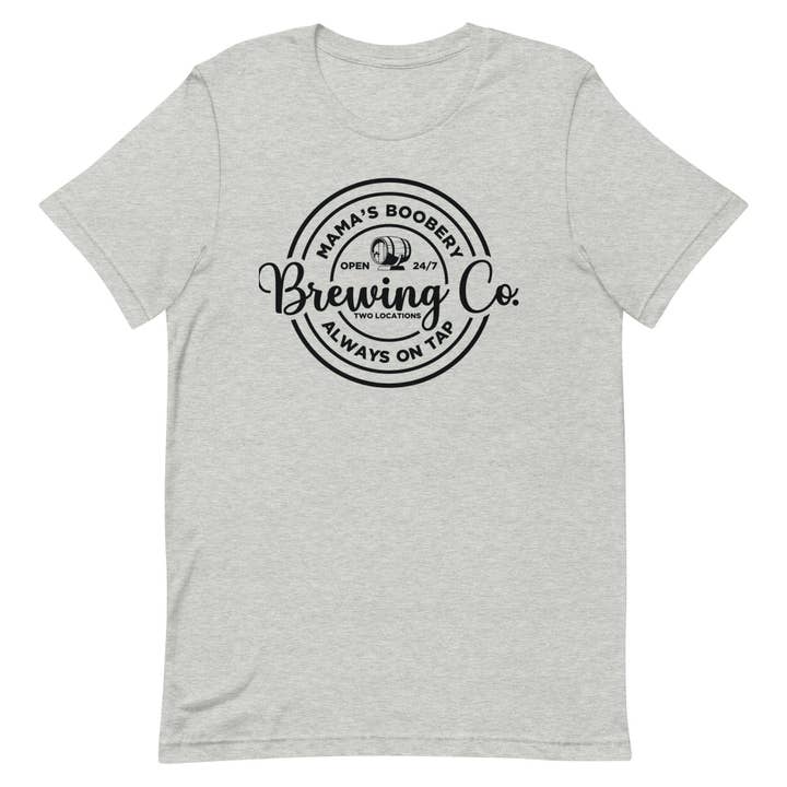 Momma's Boobery Brew Company Unisex-T-Shirt für den Großhandel von SUNFLOWER DREAMS BOUTIQUE