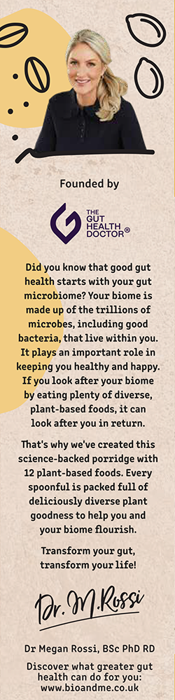 Bio & Me – wholesale Breakfast cereal – Super Seedy & Nutty Gut-Loving Prebiotic* Porridge - 400g5