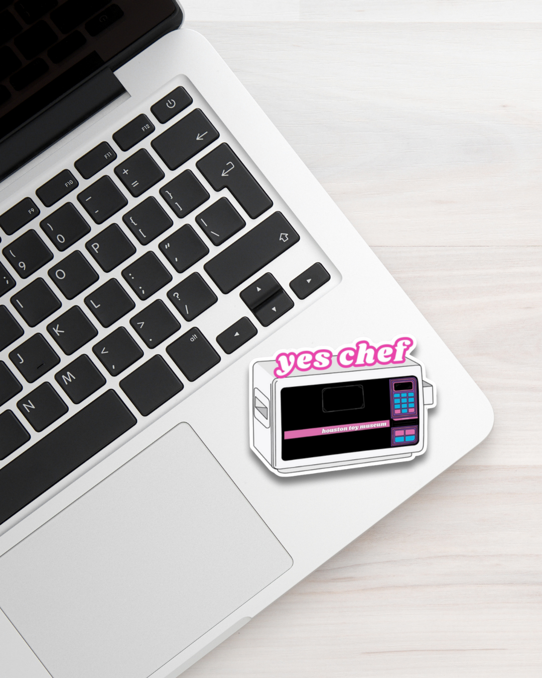 Houston Toy Museum - Wholesale Sticker - "Yes Chef" Easy Bake Oven Sticker1