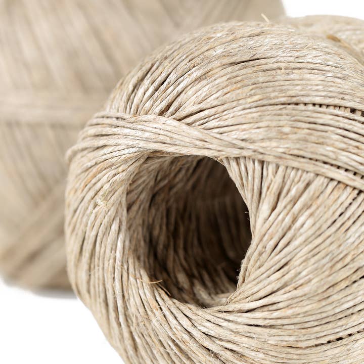 La Cordeline - Wholesale Twine - 100m 1.2 mm ball natural linen string