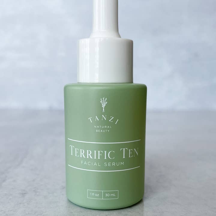 Tanzi Natural Beauty, LLC - Wholesale Facial Serum/Concentrate - Terrific Ten Facial Serum