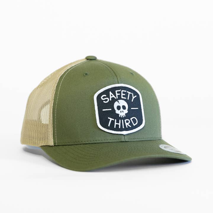 Squatchy - Wholesale Trucker Hat - Unisex - Safety Third Hat | Safety 3rd, MTB Trucker Hats | Adjustable
