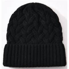 preneLOVE - Wholesale Beanie - Women's - Louise Satin Lined Hat - Classic Cable Knit Design