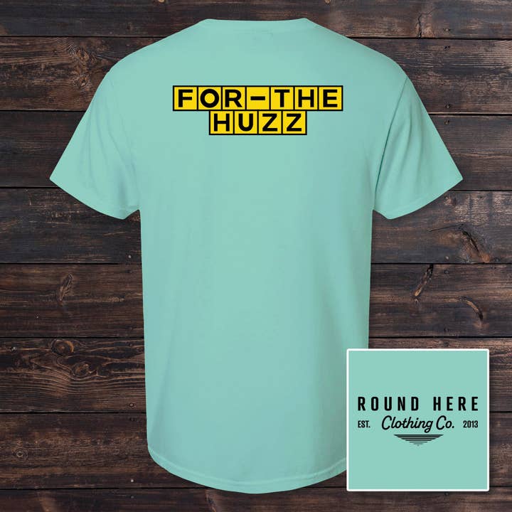 'Round Here Clothing Huzz Waffles for wholesale by The Old North State