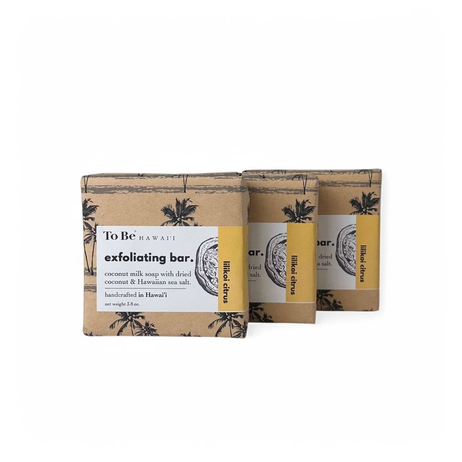 To Be Hawaii - Wholesale Bar Soap - lilikoi citrus exfoliating bar.0