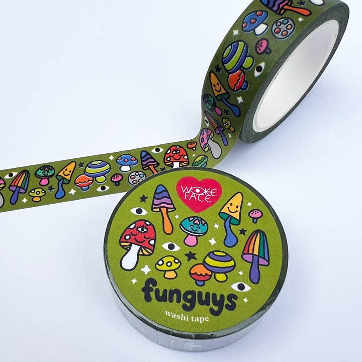 Wokeface - Wholesale Washi Tape - Washi Tape - Funguys