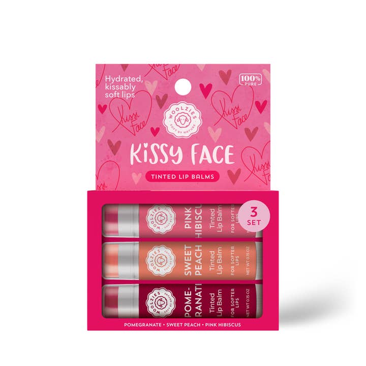 Woolzies - Wholesale Lip Balm Set - Kissy Face Lip Balm Set of 33