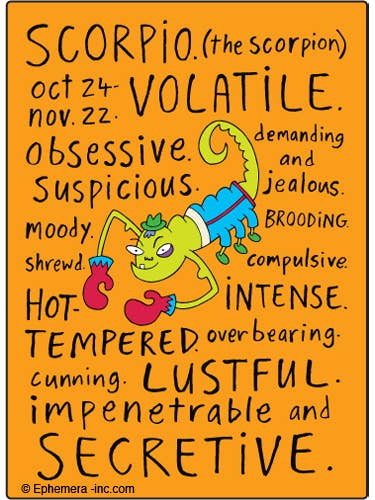 Magnet-Escorpio travieso Clayboys para venta al por mayor de Ephemera