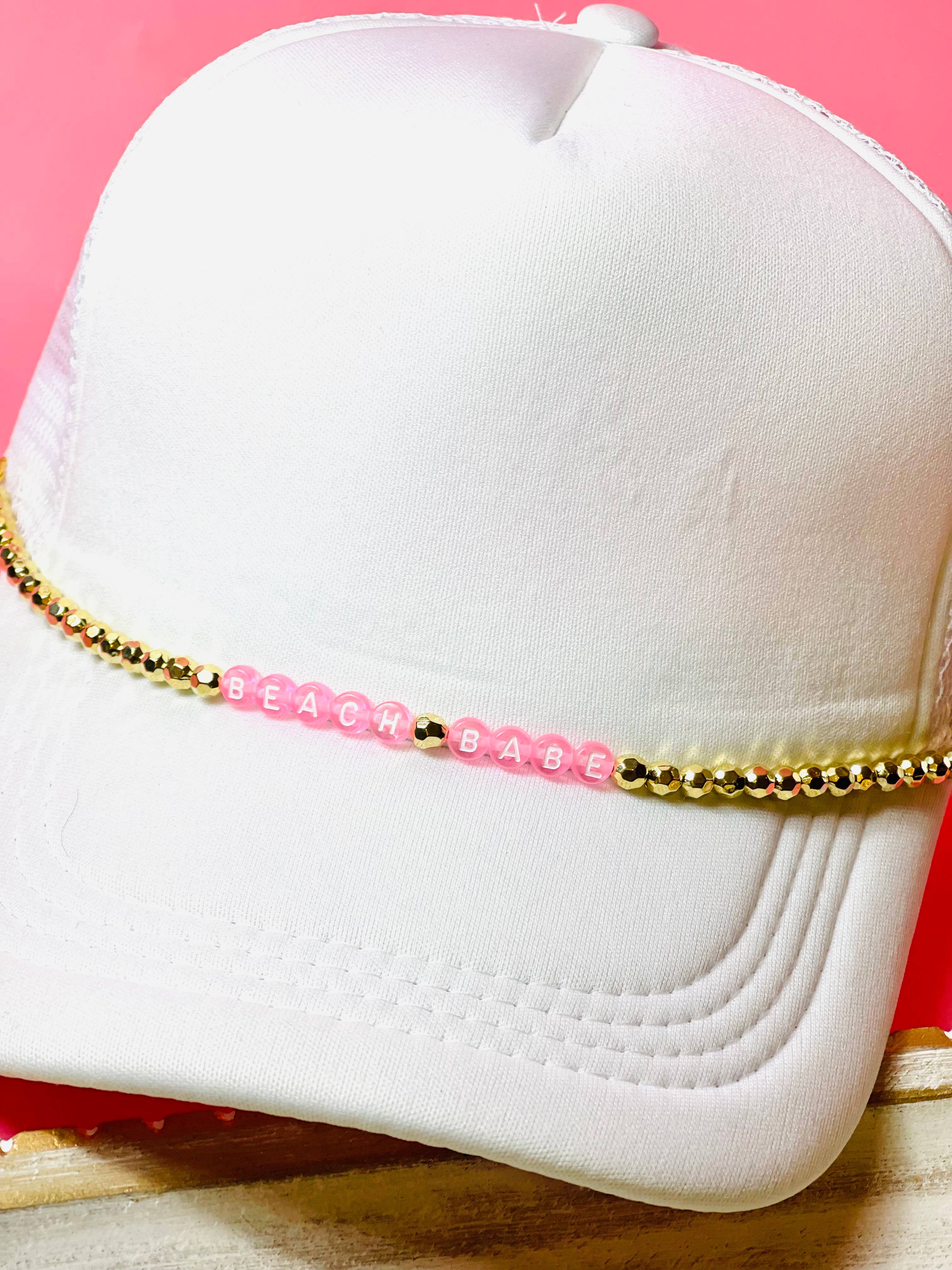 ShannAgains Jewels - Wholesale Hat Accessory - Women's - Beach Babe Trucker Hat Chain1