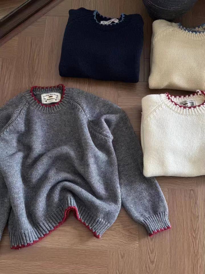 Marayn - Wholesale Knit Sweater - Women's - Cozy Chic Handmade Knit Sweater Effortless FallWinter Style1