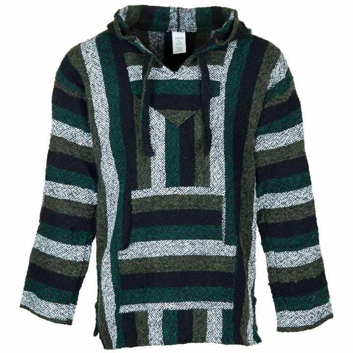 Siesta - Vente Sweat à capuche - homme - Sweat à capuche Baja - Vert menthe1