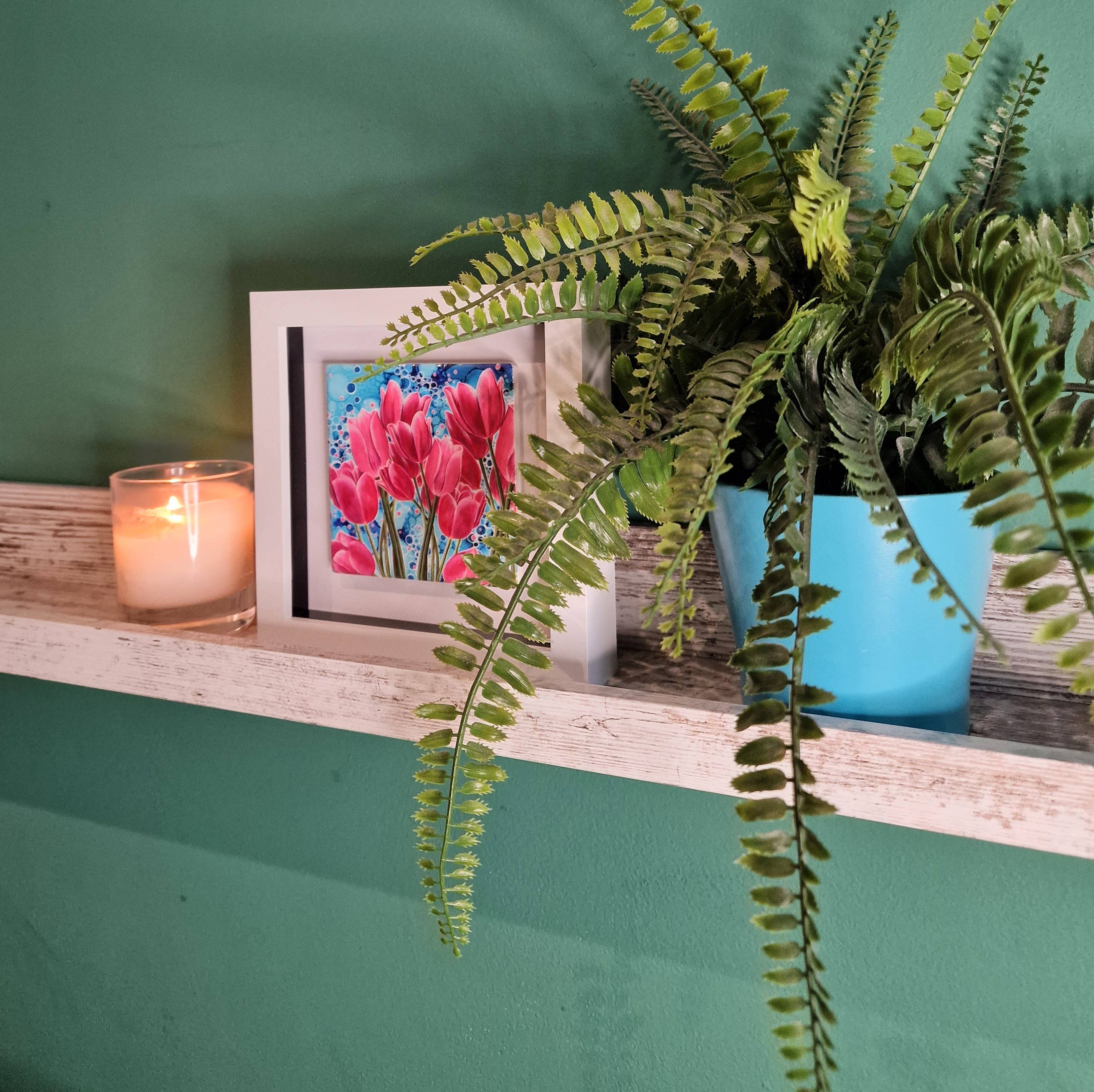 By Jo Crafts – wholesale Art print – 65-SP Tulips (Blue) Small Picture3