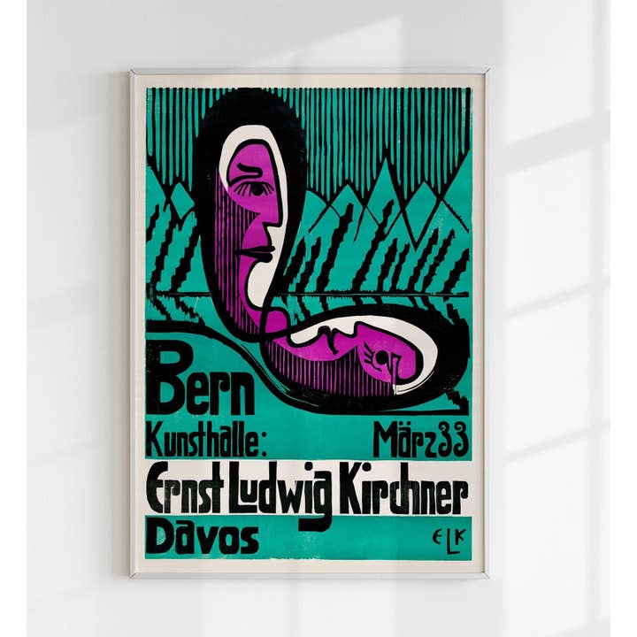 Bern Kunsthalle by Ernst Kirchner for wholesale by Rock Paper Scissors Wall Art