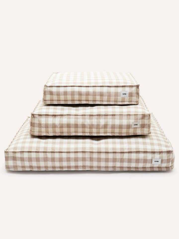 Vichy Beige Dog Bed, Cuadra for wholesale by CAFIDE