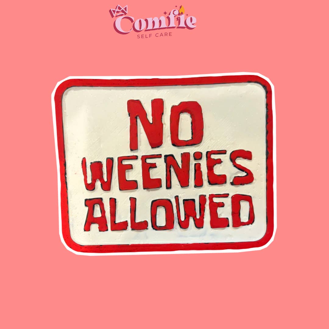 Comfie Self Care - Wholesale Car Freshener - Unisex - No Weenies Allowed Freshie
