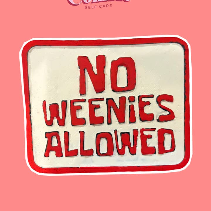 Comfie Self Care - Wholesale Car Freshener - Unisex - No Weenies Allowed Freshie0