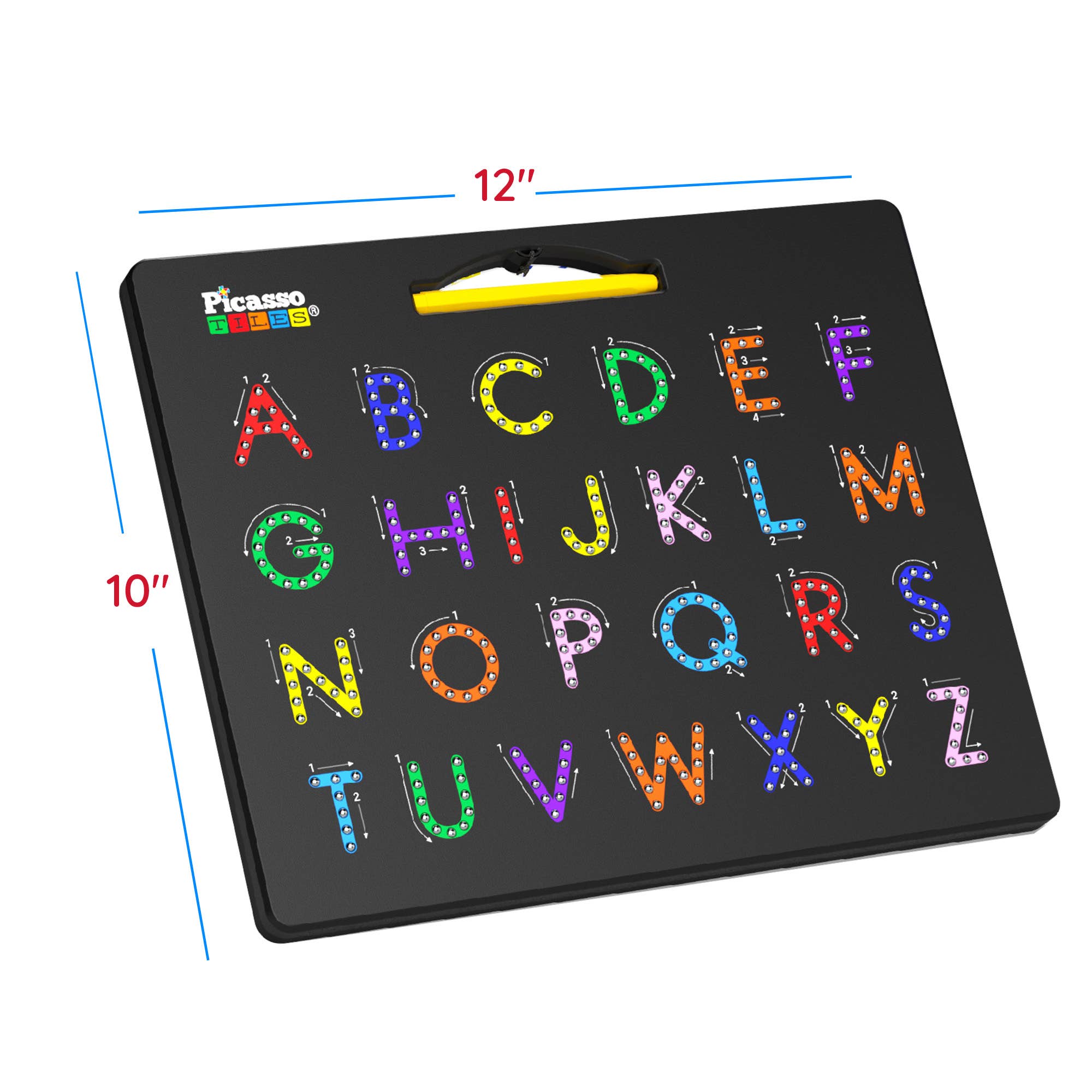 PicassoTiles - Wholesale Building Set - Kids - PicassoTiles Double-Sided Magnetic Drawing Tablet Pad1