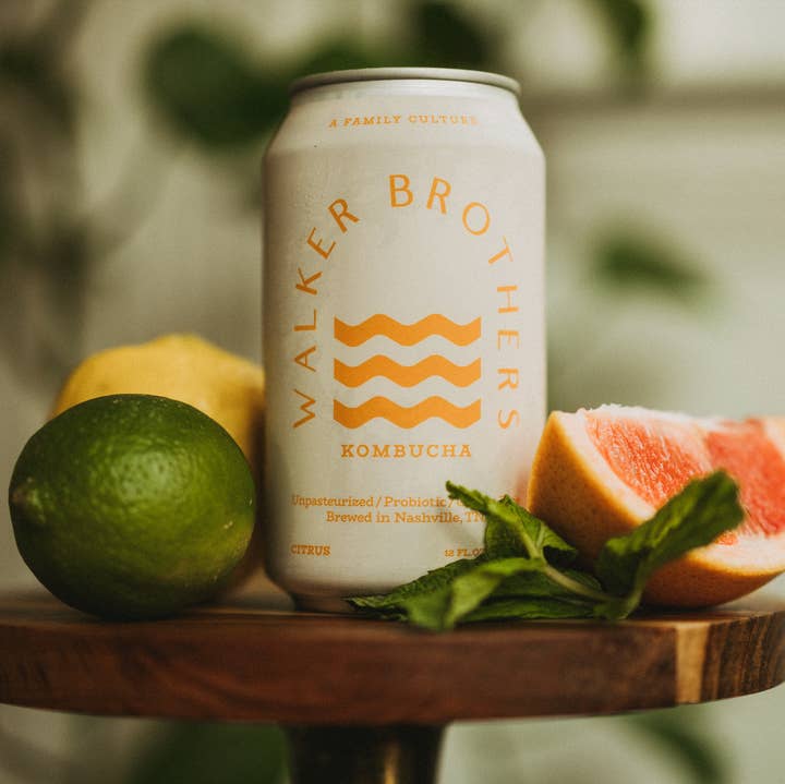 Walker Brothers - Wholesale Kombucha - Citrus Non-Alcoholic Kombucha3