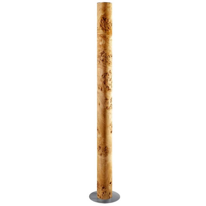 Columna floor lamp poplar for wholesale by LeuchtNatur GmbH