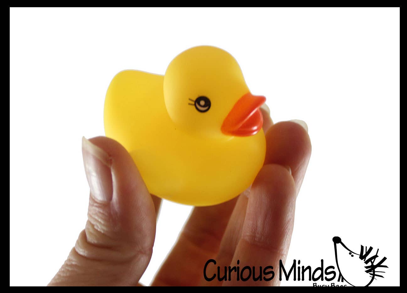 Curious Minds Toys - Vendita all'ingrosso Gioco per il bagnetto - Neonati - 12 anatre di gomma gialle regolari da 2" - Paperelle di gomma - Carine1