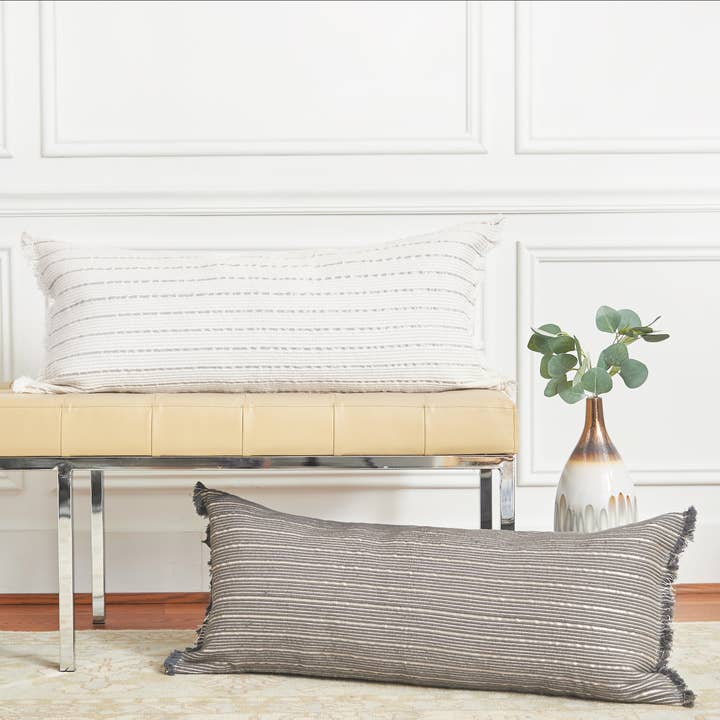 SALE Idora Striped 35" Throw Pillow for wholesale by ELISABETH YORK