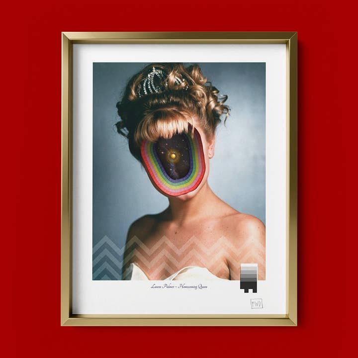 Twin Peaks Laura Palmer - Fine Art Print 12x16 inch for wholesale by Famous When Dead