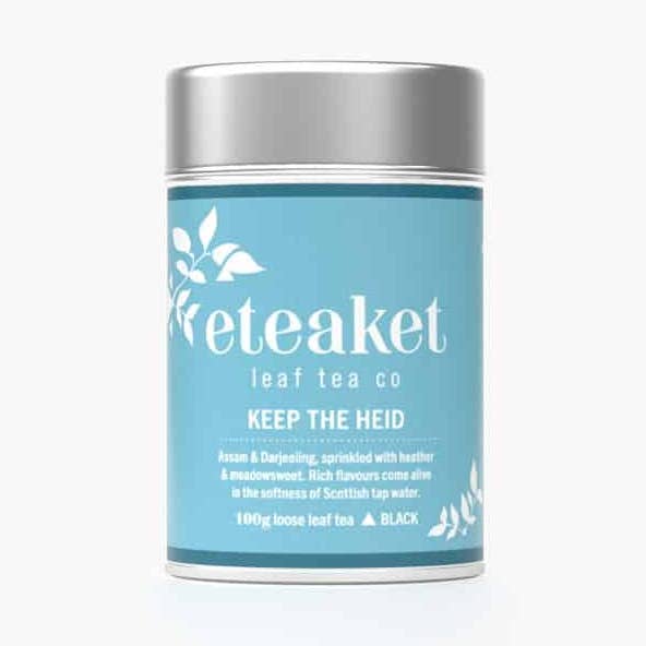 Keep The Heid - 100g loose leaf tin for wholesale by eteaket