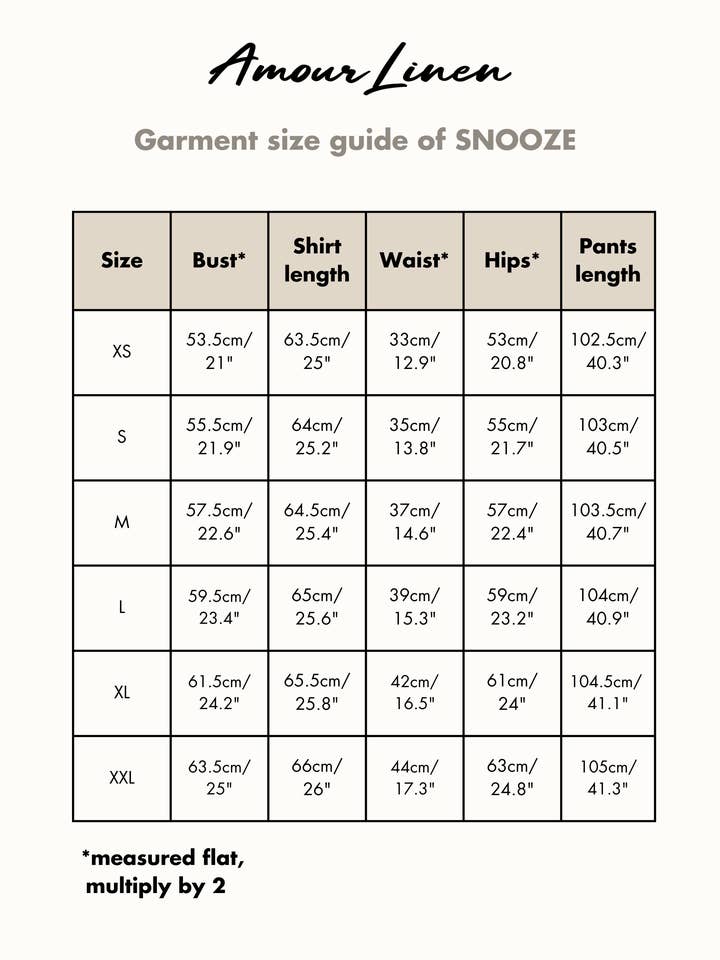 AmourLinen - Wholesale Sleepwear Set - Women's - Long sleeve pajama set Snooze | ARCHIVE SALE7